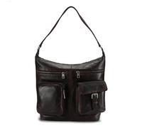 Liebeskind Andrea Lamb Snowcem M Borsa hobo marrone scuro, pelle, donna