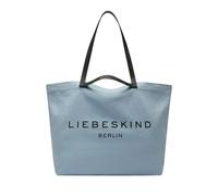 Liebeskind Aurora L Canvas, Shopper Donna, Blu Denim, L