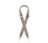 LIEBESKIND BERLIN accessori per borse Logo Webbing Strap 3,2 cm Neutral Grey grigio talpa