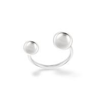 Liebeskind Berlin Anello Donna LJ-1728-R-56 in acciaio inossidabile IP rodio