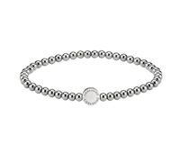 Liebeskind Berlin Beads 6 mm con logo in acciaio inox
