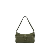 Liebeskind Ren Suede S Borsa a spalla verde scuro, Rauleder, donna