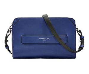 LIEBESKIND BERLIN borsa a tracolla Lora Calf Optic Camera Bag Berlin Blue