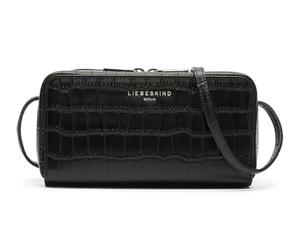 LIEBESKIND BERLIN borsa a tracolla Lou New Croco Crossbody Black nero