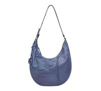 LIEBESKIND BERLIN borsa a tracolla Luna II Hobo Bag Flower Blue grigio cadetto