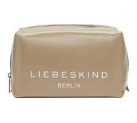 LIEBESKIND BERLIN borsa da toilette borsa trucco Pouch Cosmetic Bag Beige