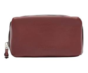 LIEBESKIND BERLIN borsa per utensili borsa da toilette Hera Sheep Natural Pouchette Beauty Berry rosso scuro