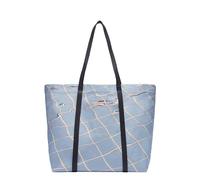 LIEBESKIND BERLIN borsa shopper borsa a tracolla Aurora Pool Print Shopper Breath celeste