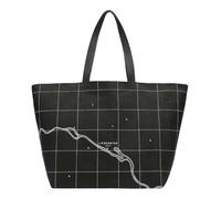 LIEBESKIND BERLIN borsa shopper Canvas Shopper Black nero