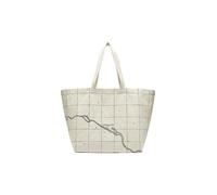Liebeskind Borsa shopper crema, cotone, donna