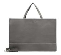 LIEBESKIND BERLIN borsetta borsa a tracolla LOU 2 3D Leather Satchel Iron grigio scuro