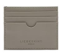 LIEBESKIND BERLIN Pelle porta carte di credito Soft Nappa Card Holder Neutral Gray grigio talpa