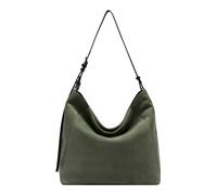 LIEBESKIND BERLIN Chudy Suede Hobo Bag L Cypress Green