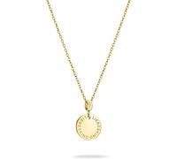Liebeskind Berlin Collana con ciondolo con logo, 45 cm, Acciaio inossidabile, Nessuna pietra preziosa