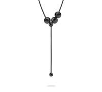 Liebeskind Berlin Collana Donna LJ-1717-N-42 in acciaio inossidabile IP nero