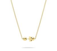 Liebeskind Berlin Collana Donna LJ-1723-N-43 in acciaio inossidabile IP oro