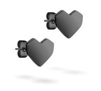 Liebeskind Berlin Cuore Orecchini - Orecchini A Perno & Cerchi In Acciaio Inossidabile Nel Beliebten Liebeskind Broken-Heart Design