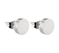 Liebeskind Berlin Da Donna Orecchini A Perno - Basic Orecchini In Acciaio Inossidabile - Poliert & Mattiert - Piccola Stecker In Argento, Oro, Oro Rosa & Nero - Verschiedene Formen