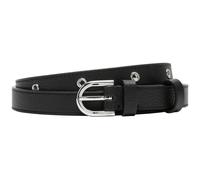 Liebeskind Berlin Fab 5 Belt, Cintura Donna, Black Pebble M, One Size