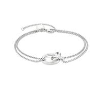 Liebeskind BERLIN Gioielli a forma di cuore da donna - Bracciali, 21 cm, Acciaio inossidabile, Nessuna pietra preziosa