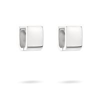 LIEBESKIND Berlin, orecchini a cerchio da donna in acciaio inox, diversi design e dimensioni moderne, 1,4 cm, acciaio inox, Senza Gemme