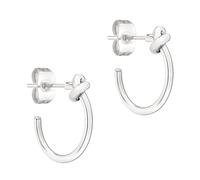 Liebeskind Berlin orecchino a cerchio LJ-1051-E-15 argento