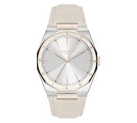 Liebeskind Berlin Orologio analogico al quarzo da donna con cinturino in pelle, Bicolore, cinghie