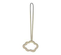 LIEBESKIND BERLIN Pelle accessori per borse Cloud Mirror Mirror Pendant Biscotti giallo chiaro