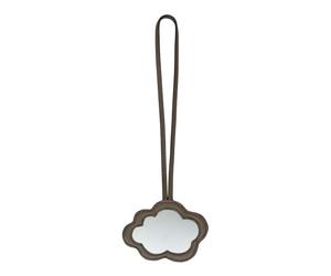 LIEBESKIND BERLIN Pelle accessori per borse Cloud Mirror Pendant Safari marrone
