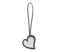 LIEBESKIND BERLIN Pelle accessori per borse Heart Mirror Pendant Safari marrone