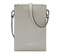 LIEBESKIND BERLIN Pelle borsa a tracolla borsa per cellulare Hilla Mobile Pouch Steel grigio talpa