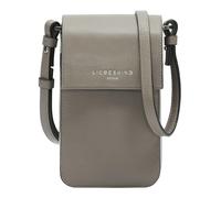 LIEBESKIND BERLIN Pelle borsa a tracolla borsa per cellulare Lea Mobile Pouch Neutral Gray grigio talpa