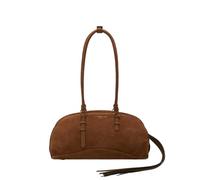 LIEBESKIND BERLIN Pelle borsa a tracolla Capri Satchel Brown marrone