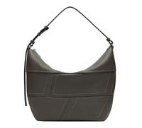 Liebeskind Edda Calf Optic M Borsa hobo grigio scuro, pelle, donna