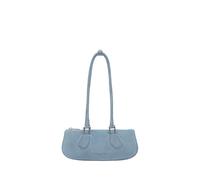 LIEBESKIND BERLIN Pelle borsa a tracolla Satchel Bag Blue Denim Suede celeste