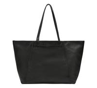 LIEBESKIND BERLIN Pelle borsa shopper borsa a tracolla Chudy Sheep Natural Shopper Black nero