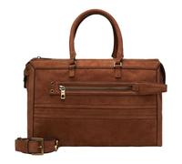LIEBESKIND BERLIN Pelle borsa shopper borsa a tracolla Delia Satchel Brown marrone