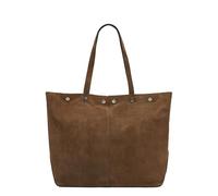 Liebeskind Rive Suede L Borsa shopper mud, Rauleder, donna