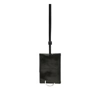 LIEBESKIND BERLIN Pelle portachiavi Chudy Paper Touch Crinkle Keyholder Black nero