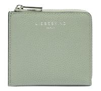 LIEBESKIND BERLIN Pelle portafoglio Paris 4 Small Pebble Nino Wallet Opal Green cachi