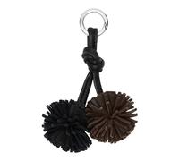 LIEBESKIND BERLIN portachiavi Pom Pom Keyring Black