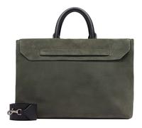 LIEBESKIND BERLIN Lora Suede Satchel L Cypress Green
