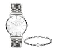 LIEBESKIND Berlin Set aus orologio da polso e Beadarmband LS-0092-MQB argento