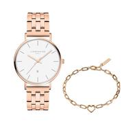Liebeskind Berlin LS-0125-MQB - Orologio analogico al quarzo, con cinturino in acciaio INOX