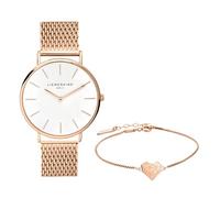 Liebeskind Berlin Set orologio da polso & bracciale LS-0145-MQB acciaio inossidabile IP oro rosa