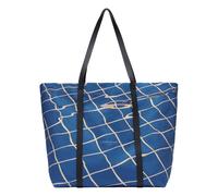 Liebeskind Aurora Borsa shopper blu, canvas, donna