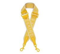 LIEBESKIND BERLIN tracolla Logo Webbing Strap Lemon