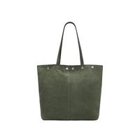 Liebeskind Berlin Rive Borsa Tote in pelle scamosciata Verde oliva