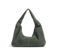 Liebeskind Bo Suede L Borsa hobo verde scuro, Rauleder, donna