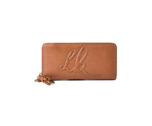 Liebeskind Capri Portafoglio Protezione RFID Vera Pelle 19 cm marrone